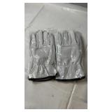 Two pairs of Pair goatskin work gloves, new in