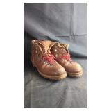 Steel Toe Leather Hiking Boots with Vibram