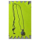 Sterling silver (S925) necklace featuring a