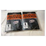 Two Ergodyne N-Ferno 6821 balaclava winter masks,