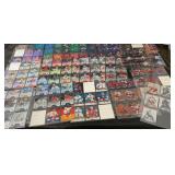 Large mixed hockey card lot featuring a wide