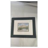 Framed ï¿½Castle Mountainï¿½ Art Print ï¿½