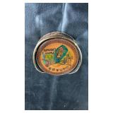 Vintage handmade Panama souvenir coaster set