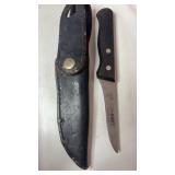Japanese-Made Fish Knife with Leather