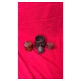 Collection of vintage smalls including a tree