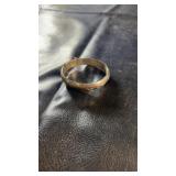 Vintage engraved bangle bracelet marked '925' for