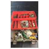Toolbox with Hardware and PartsToolbox