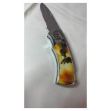 Eagle Scene Folding Pocket KnifeDecorative
