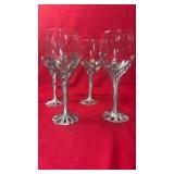 Set of 4 Seagull Pewter Canada Wine