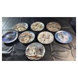 Wolf Collector Plates  Set of
