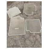 Toyota Camry floor mat set consisting of four