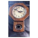 Citizen Quartz Battery-Operated Wall Clock, Made