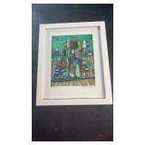 Framed print titled 'Buoys P.G.I.' by Maurice