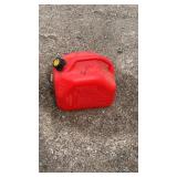 Gas Can With Contents (Quantity Unknown)Red