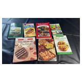 Collection of seven cookbooks and recipe booklets