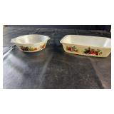 Made in England oven-to-table bakeware set