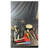 Kitchen utensil and housewares lot including