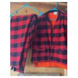 Big Bill Buffalo Plaid Hunting Set  Size XL