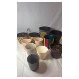 Plastic & Metal Planters