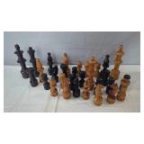 Complete Wooden Chess SetFull 32-piece wooden