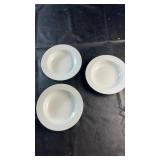 Set of three Prelude Porcelain by Tienshan
