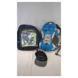 Backpacks & Batman CapIncludes a Vancouver