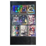 Upper Deck hockey card collection featuring