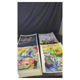 Unframed Art PrintsIncludes four unframed art