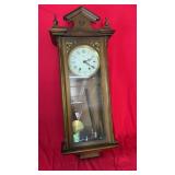 Fausch German Wall Clock with KeyTraditional