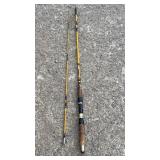 Crest Laker two-piece fishing rod with cork