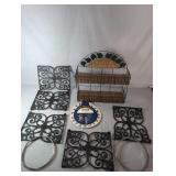 Decorative Shelving & Home DecorIncludes a