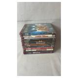 Collection of 10 factory-sealed HD DVD movies,