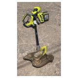 Ryobi 18V ONE+ cordless string trimmer with 18V