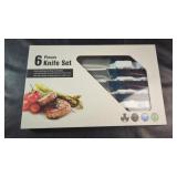 6 Piece Kitchen Knife SetNew 6 piece kitchen