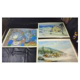 Canadian Art PrintsThree Canadian art prints