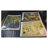 Art Print CollectionThree art prints featuring