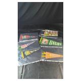 Vintage Souvenir Pennant CollectionIncludes six