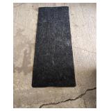 Black Runner Floor MatBlack runner-style floor