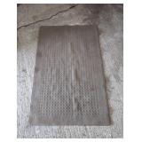 Brown Bath MatBrown bath mat with a textured