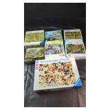 Jigsaw Puzzles - Ravensburger, Country Manors &