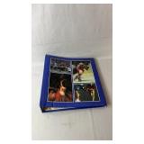 Binder of vintage hockey trading cards with