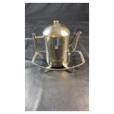 Stainless Steel Teapot with Warming StandSmall