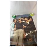 Vintage Rolling Stones ï¿½89 poster measuring