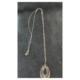 Sterling Silver 925 Filigree Pendant