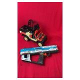 Kidsï¿½ toy collection featuring an off-road