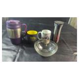 Travel Mugs, Coffee Mugs & Glass BowlMixed