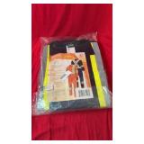 WASIP high-visibility traffic coveralls, size 42.