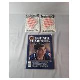 1997 NHL Yearbook & Sports WristbandsIncludes a