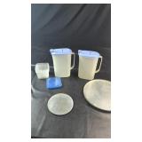 Tupperware Pitchers, Aluminum Trays & Storage