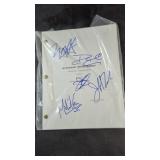 Arrested Development Signed ScriptScript for